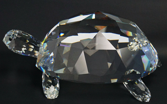 Swarovski Crystal Giant Turtle Figurine - 010101 Retired