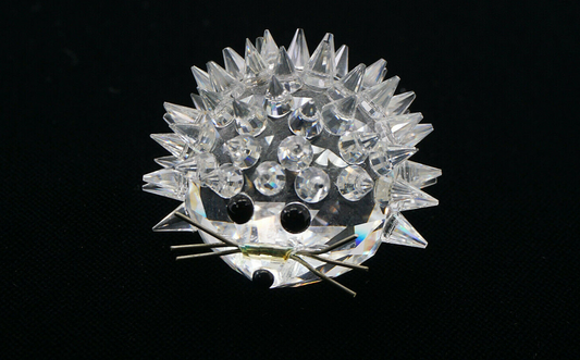 Swarovski Crystal Small Hedgehog Figurine 7630NR30 Retired