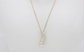 14k Yellow Gold Diamond Pendant Necklace, 18 inches - 4.6g