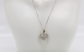 14k White Gold 1.0cttw Diamond Heart Pendant, 18 inches - 3.9g