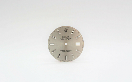 Vintage Rolex Datejust Watch 16013 Champagne Stick Dial