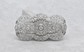 Vintage Platinum 3.3cttw Diamond Brooch, 20.9g