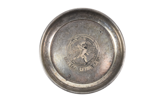 Sterling Silver 1925 Boston Herald Newspaper Quarter Century Club Bowl, 46.0g