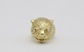 14k Yellow Gold Feline Diamond Ring, Size 7.5 - 22.1g