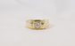 14k Yellow Gold Men's Solitaire Diamond Ring, Size 10 - 11.4g