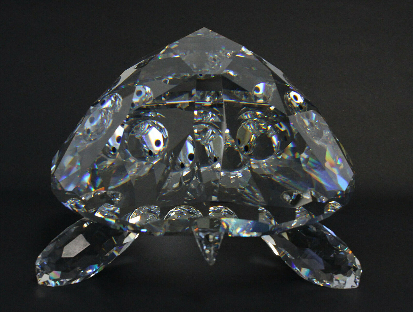 Swarovski Crystal Giant Turtle Figurine - 010101 Retired