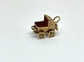 14k Yellow Gold Carriage Charm - 2.1 g