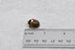 18k Yellow Gold Green & Red Enamel Beetle Bug Pin, 5.4g