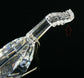 Swarovski Crystal Lute Mandolin Art Figurine Swan Logo - 7477 NR 000 004 Retired