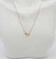 14k Yellow Gold Diamond Pendant Necklace, 18 inches - 4.6g