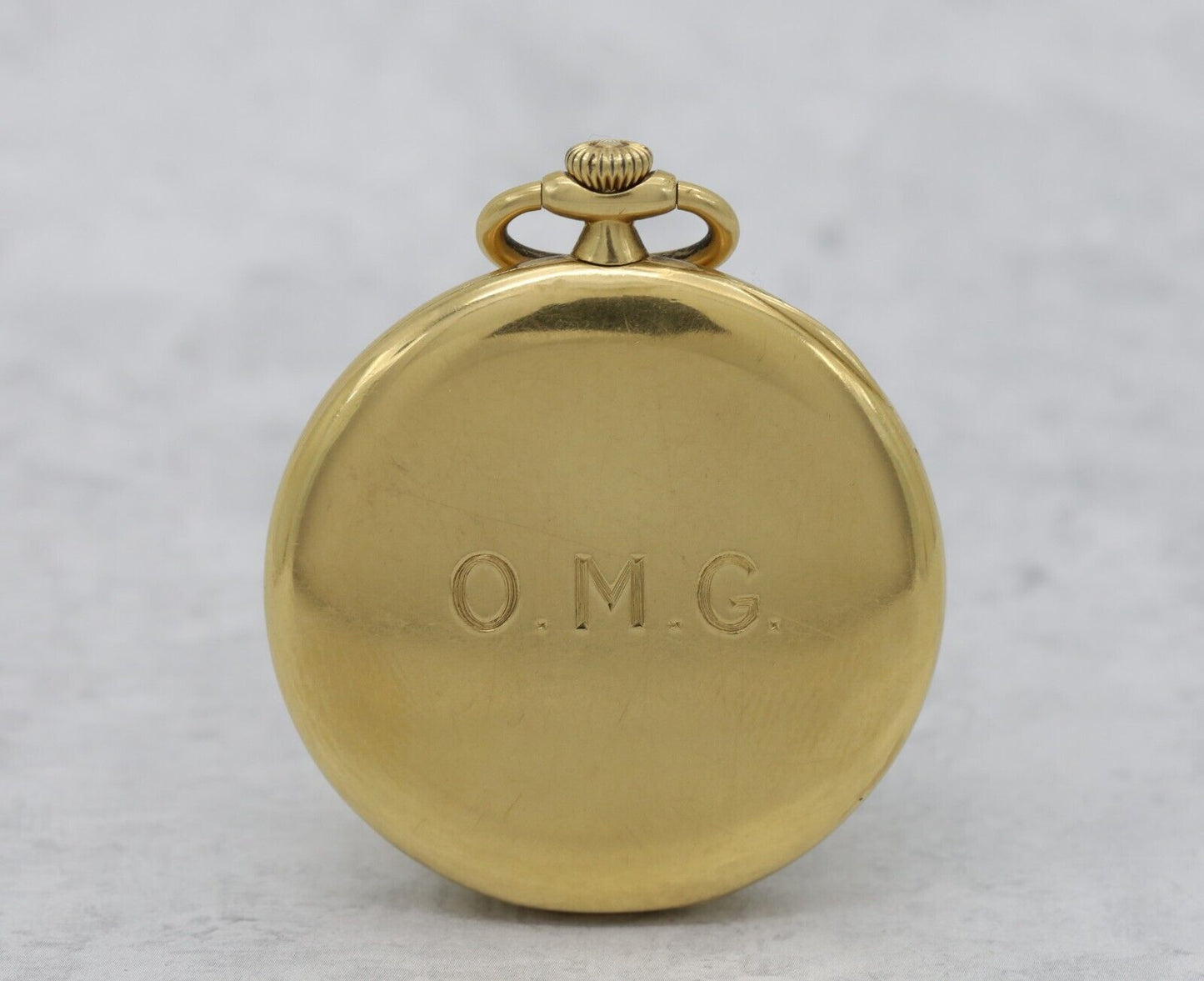 Vintage Tiffany & Co. 18k Yellow Gold Pocket Watch