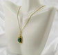 MI Italy 14k Yellow Gold Enamel Turtle Pendant Necklace, 22.5 inches - 5.2g