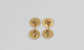 Antique 18k Gold Art Noveau Cufflinks - 6.2g