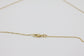 14k Yellow Gold Diamond Pendant Necklace, 18 inches - 4.6g