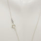 Tiffany & Co. Sterling Silver "I Love You" Heart Pendant Necklace, 16 inches - 3.3g
