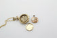 Vintage Eloga 14k Yellow Gold Art Deco Watch Pendant, 30 inches - 20.4g