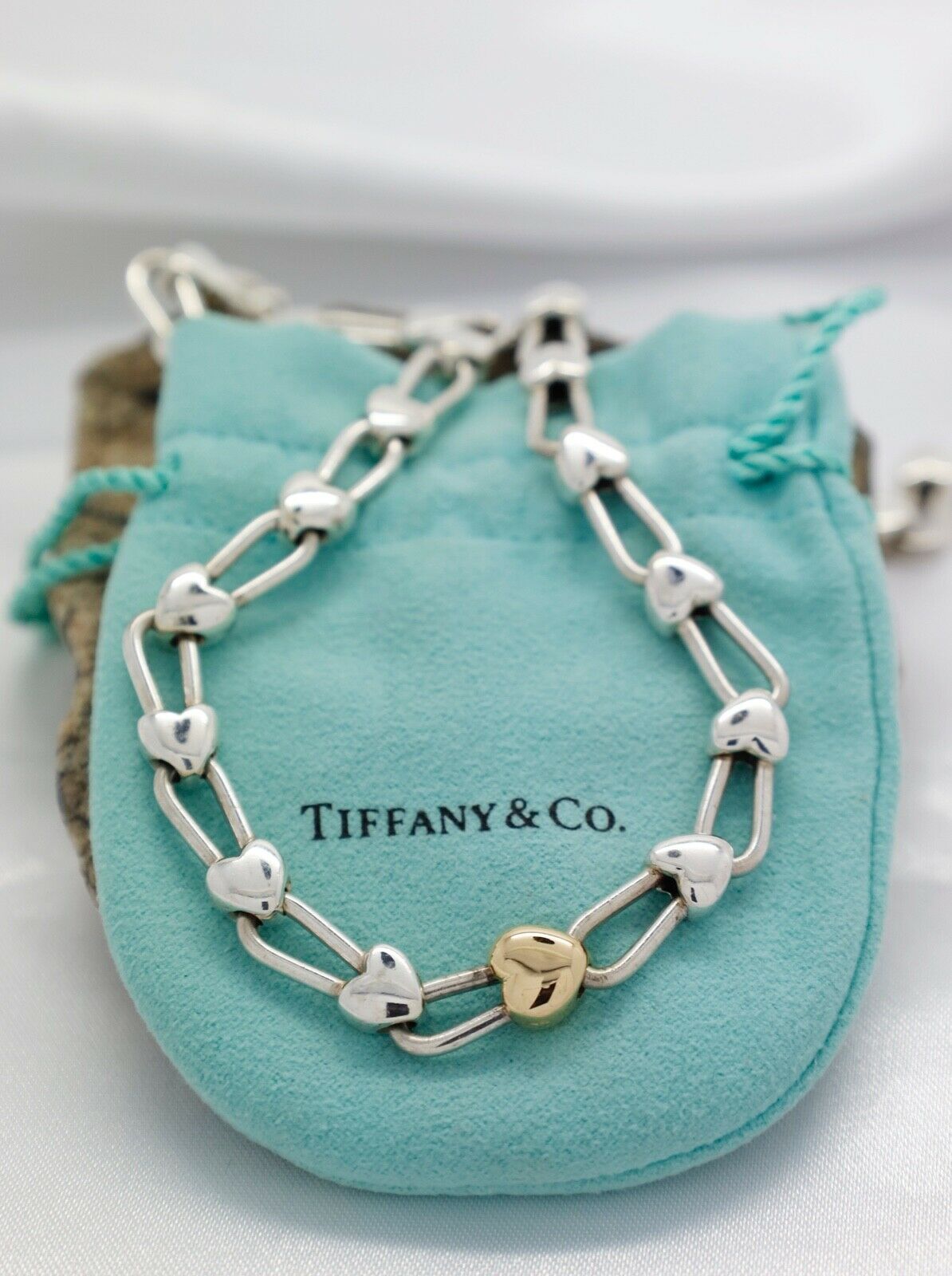 Tiffany and Co. Sterling Silver Toggle Chain Bracelet – I MISS YOU VINTAGE